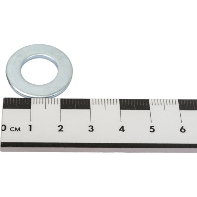 Шайба STEELREX DIN 125 простая, цинк М12, коробка 50 шт. 0228012000B500005064