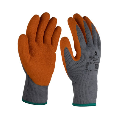 Перчатки утепленные Jeta Safety с латексным покрытием, размер 10/XL JLW-101-XL