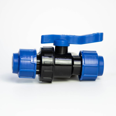 Кран компрессионный для ПЭ труб LAMMIN 20 Lm34111020020