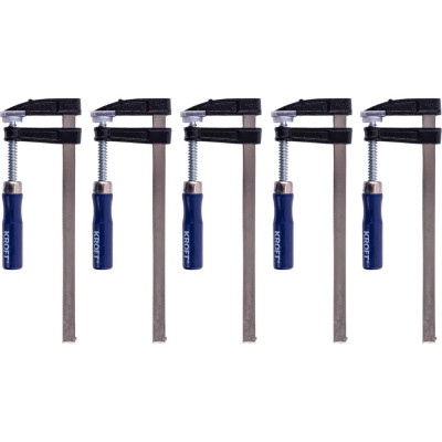 Набор струбцин KROFT f-обр. 50x200 мм 4 шт. 203105