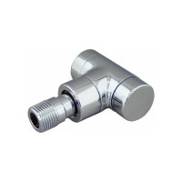 Вентиль Oventrop Combi E, запорный, на обратную линию, угловой, DN-15, 1/2", 1/2", ВН, PN 1166052