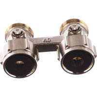 Узел Oventrop Multiflex F, запорно-присоединительный, прямой H-образный, 3/4", 3/4", 1015813