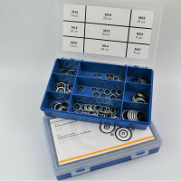 Набор колец резинометаллических BSCR-M 136 шт Цема-Беаринг BSCR-М kit