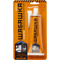 Силиконовый санитарный герметик ШАБАШКА прозрачный 85 мл 241353