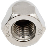 Колпачковая гайка КРЕП-КОМП DIN 1587, нержавейка А2, М10 10 шт. гкн10мф