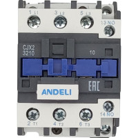 Контактор ANDELI CJX2-3210 32A 220В/AC3 1но 50Гц ADL08-010