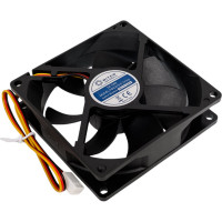 Вентилятор 5bites 92x92x25мм, подшипник скольжения, 2500rpm, 32 дБ, 3pin FB9225S-12H3