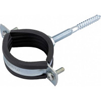 Металлический хомут Политэк 1 1/2" (44-50) в комплекте 35000112