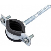 Металлический хомут Политэк 3/4" (23-28) в комплекте 35000034