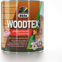 Декоративная пропитка для защиты древесины Dufa WOOD TEX серая, 0.9 л МП00-011149