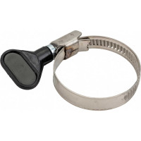 Червячный хомут с бабочкой СВК нержавеющий, w2/9 мм, 25 - 40 мм SVK-HW2040 Н0000026391