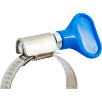 Червячный хомут с бабочкой СВК нержавеющий, w2/9 мм, 20 - 32 мм SVK-HW2032 Н0000026390