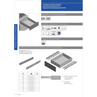 Шариковые направляющие полного выдвижения GTV GX1 45/300 мм PK-0H45300GX1