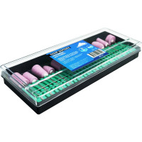 Набор шарошек абразивных для гравера 12 шт vertextools 0987-5-12