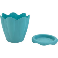 Горшок с поддоном Martika Эдельвейс 1.5 л, диам. 16 см, колор С191К