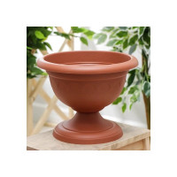 Вазон низкий Martika Колывань 5.3л, диам. 30 см, терракотовый С146Т
