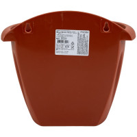 Настенное кашпо Martika Фелиция терракотовый, 20 см С121Т