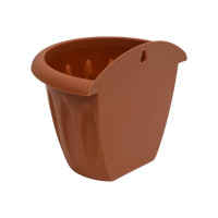 Настенное кашпо Martika Фелиция терракотовый, 16 см С120Т