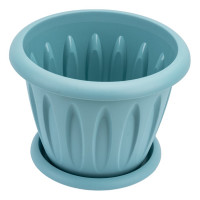 Горшок для растений Martika Фелиция колор 1.8 л, диам. 180 мм, с поддонником С103К