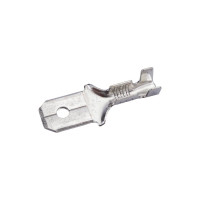 Плоский неизолированный луженый разъем КВТ РП-П(л) 2,5 - (6,3) 89247