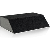 Губка абразивная шлифовальная 100x68x42x26 мм, P240 vertextools 100-68-240