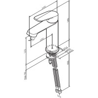 Смеситель для умывальника AM.PM Func хром F8F02100