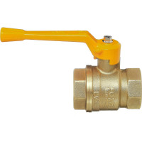 Шаровой кран БАЗ 11Б27п DN15 PN40 газ вр/вр бабочка, серия Standart БАЗ.А10.0.15.НГ.40