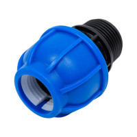 ПНД Муфта Rvc наружная резьба 25x1 UNIO/ 12553