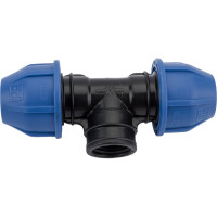 ПНД Тройник Rvc внутренняя резьба 20x1/2'' UNIO/ 12588