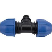 ПНД Тройник Rvc наружная резьба 25x1/2'' UNIO/ 12596