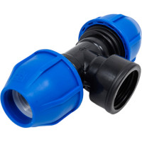 ПНД Тройник Rvc внутренняя резьба 25x1'' 15370