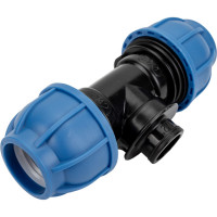 ПНД Тройник Rvc внутренняя резьба 32x1/2'' UNIO/ 10516