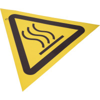 Знак "осторожно. горячая поверхность" Стандарт Знак w26, 200 мм, пленка пп 00-00031357
