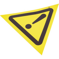 Знак "внимание опасность (прочие опасности)" Стандарт Знак w09, 200 мм, пленка пп 00-00024322