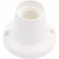 Патрон-стойка ООО "ОПТИКОМ ЭЛЕКТРИК" Е27 белый прямой 8810.0227