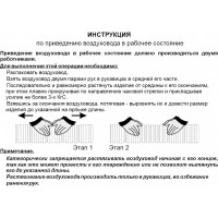 Канал алюминиевый гофрированный 200 мм, 3 м РВС 10410361