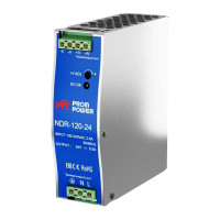 Источник питания Prompower ndr-120-24, на выходе 24 В DC, 5 а, 120 Вт. входное 85-264 В AC (120-370 В DC) NDR12024