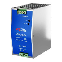 Источник питания Prompower ndr-240-24, на выходе 24 В DC, 10 а, 240 Вт. входное 85-264 В AC (120-370 В DC) NDR24024