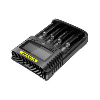 Зарядное устройство Nitecore UM4 18650/21700 на 4АКБ Intellicharge V2 Совместим с Li-ion/IMR и Ni-MH/Ni-Cd аккумуляторами с автоматическим определением 18265