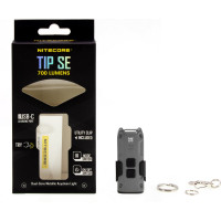 Наключный фонарь Nitecore TIP SE Grey 2 OSRAM P8 700Люмен 50часов 90метра З/У USB-C 19533