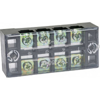 Клеммная винтовая колодка Pro Legend с крышкой, 8 контактов, М4, 25 А, 600 В, 10 AWG, 6 мм2 PL3836