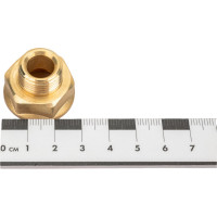 Переходник LD PRIDE 1/2'' - 3/8" вн/нар, латунь 552622