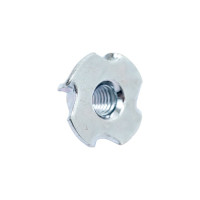 Гайка Insparion М6x9, DIN 1624, мебельная, врезная, цинк (50 шт) С1-00000905