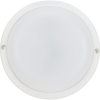 Настенно-потолочный светодиодный светильник для ЖКХ КОСМОС с сенсор 15Вт 4000K 1350Лм IP65 круг, KOC_DPO15WR1S.4K