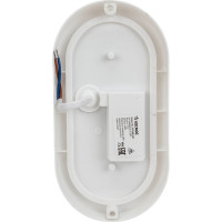 Настенно-потолочный светодиодный светильник для ЖКХ КОСМОС 15Вт 6500K 1350Лм IP65 овал, KOC_DPO15WO1.64K