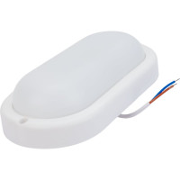 Настенно-потолочный светодиодный светильник для ЖКХ КОСМОС 10Вт 4000K 900Лм IP65 овал, KOC_DPO10WO1.4K