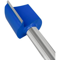 Фреза пазовая прямая с двойным лезвием, хвостовик 8 мм, d-22 мм, h-22 мм, l-57 мм vertextools 3501-082222