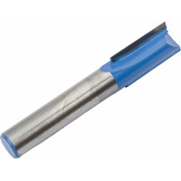 Фреза пазовая прямая с двойным лезвием, хвостовик 8 мм, d-10 мм, h-20 мм, l-57 мм vertextools 3501-082010