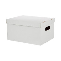 Архивный короб для хранения Attache 340x250x180, белый, усиленное дно, 3 шт в упаковке ккд-2 1761617