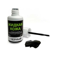 Жидкая кожа Resmat ЖК-10 цвет черный, блистер 2512